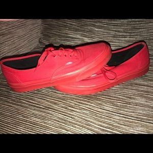 All red men's vans